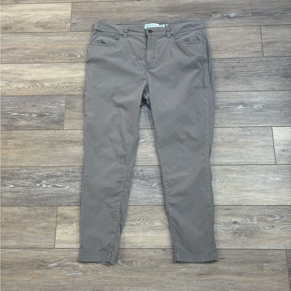 Adventura Pants Sz 14 Blake Skinny Organic Cotton Hiking Gorpcore Outdoor